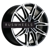 Диски Khomen Wheels 8,5x19/5x114,3 ET45 D67,1 KHW1904 (K5/Optima) Black-FP