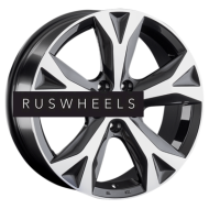 Диски Replay 7,5x18/5x114,3 ET38 D60,1 CHG50 BKF (конус, C570)