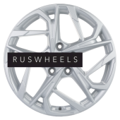 Диски Khomen Wheels 7x17/5x114,3 ET45 D67,1 KHW1716 (CX-5/i40/X-Trail) F-Silver