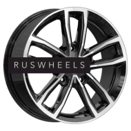 Диски КИК 6,5x17/5x114,3 ET45 D66,1 Каланг (КС1086) Алмаз черный Диски КИК 6,5x17/5x114,3 ET45 D66,1 Каланг (КС1086) Алмаз черный