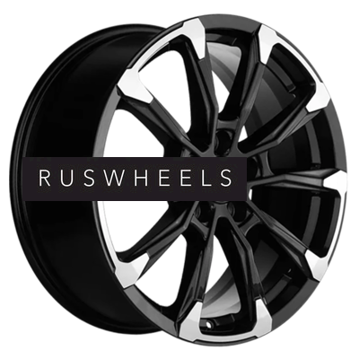 Диски Khomen Wheels 7,5x18/5x110 ET40 D67,1 KHW1808 (Evolute i-Joy) Black-FP
